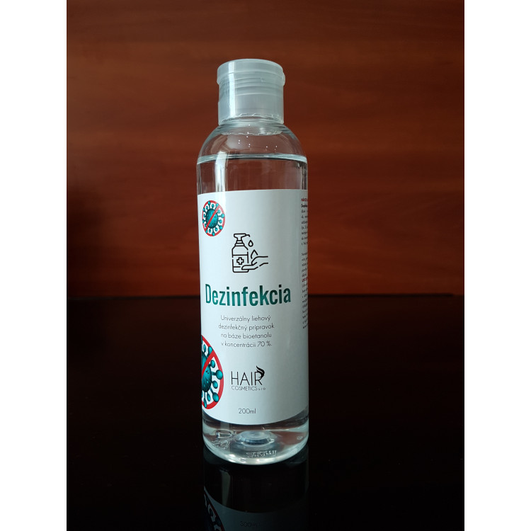 DEZINFEKCIA HAIRCOSMETICS s.r.o - 200ml